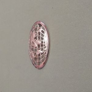 Vintage JJ Gold-toned Globe Pendant